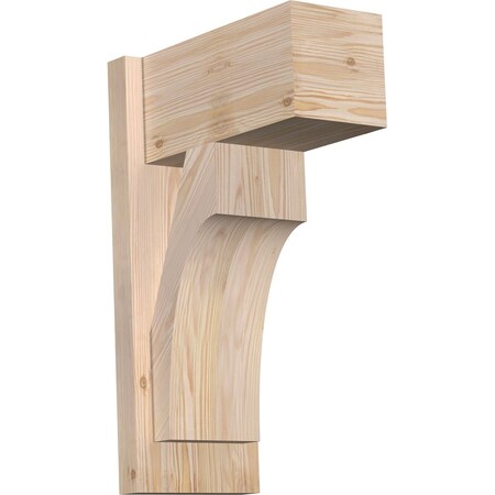 Ekena Millwork Westlake Block Smooth Outlooker, Douglas Fir, 7 1/2"W x 14"D x 22"H OUT08X14X22WTL05SDF